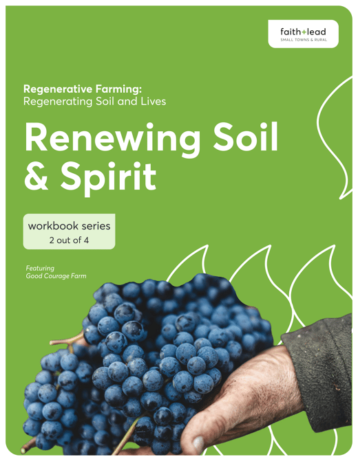 Book Cover for Regenerative Farming: Regenerating Soil and Lives: Renewing Soil & Spirit Workbook Series 2 out of 4